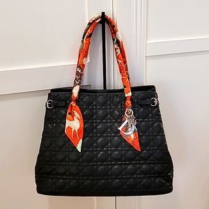 Dior Panarea Cannage Two Way Tote